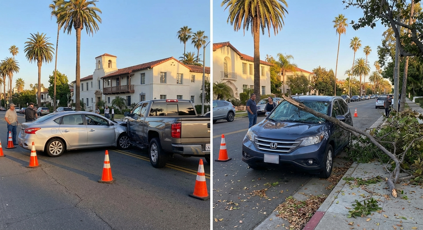 california car insurance comprehensive vs collision - California insurance guide
